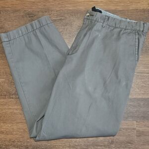 TOMMY HILFIGER mens dress Pants 42x30 COLOR GREY